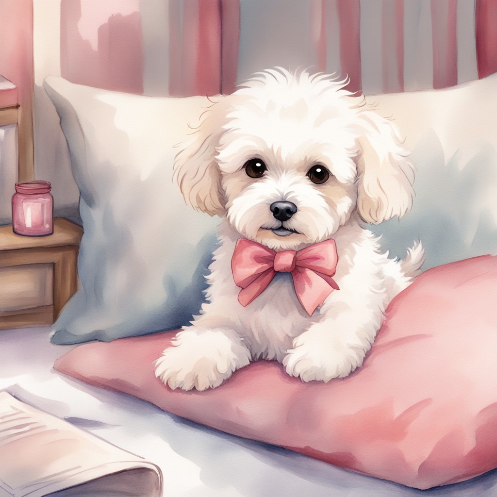 Mochi waits faithfully, finding comfort in memories of her beloved Emma.