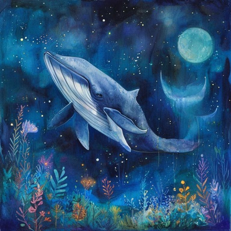 The Whale Who Sang in the Dark: A Story About Optimism