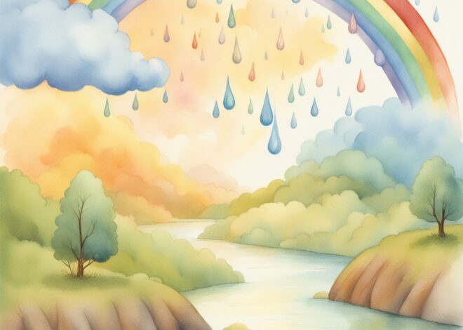 The Little Raindrop Who Found the Rainbow: A Story About Optimism