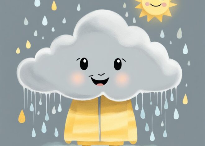 The Raindrop Who Chose Sunshine: A Story About Optimism