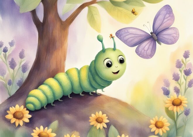 The Little Caterpillar Who Waited for Wings: A Story About Patience