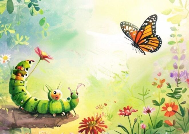 The Little Caterpillar Who Learned to Wait: A Story About Patience
