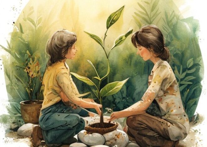 The Moonbloom Gardener: A Story About Patience