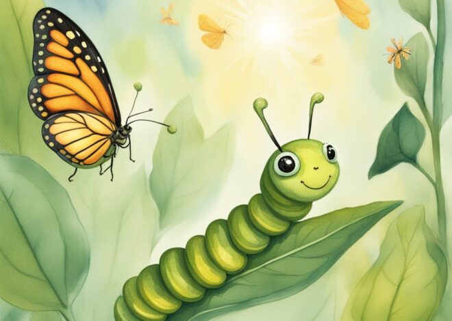 The Caterpillar’s Garden Dream: A Story About Patience