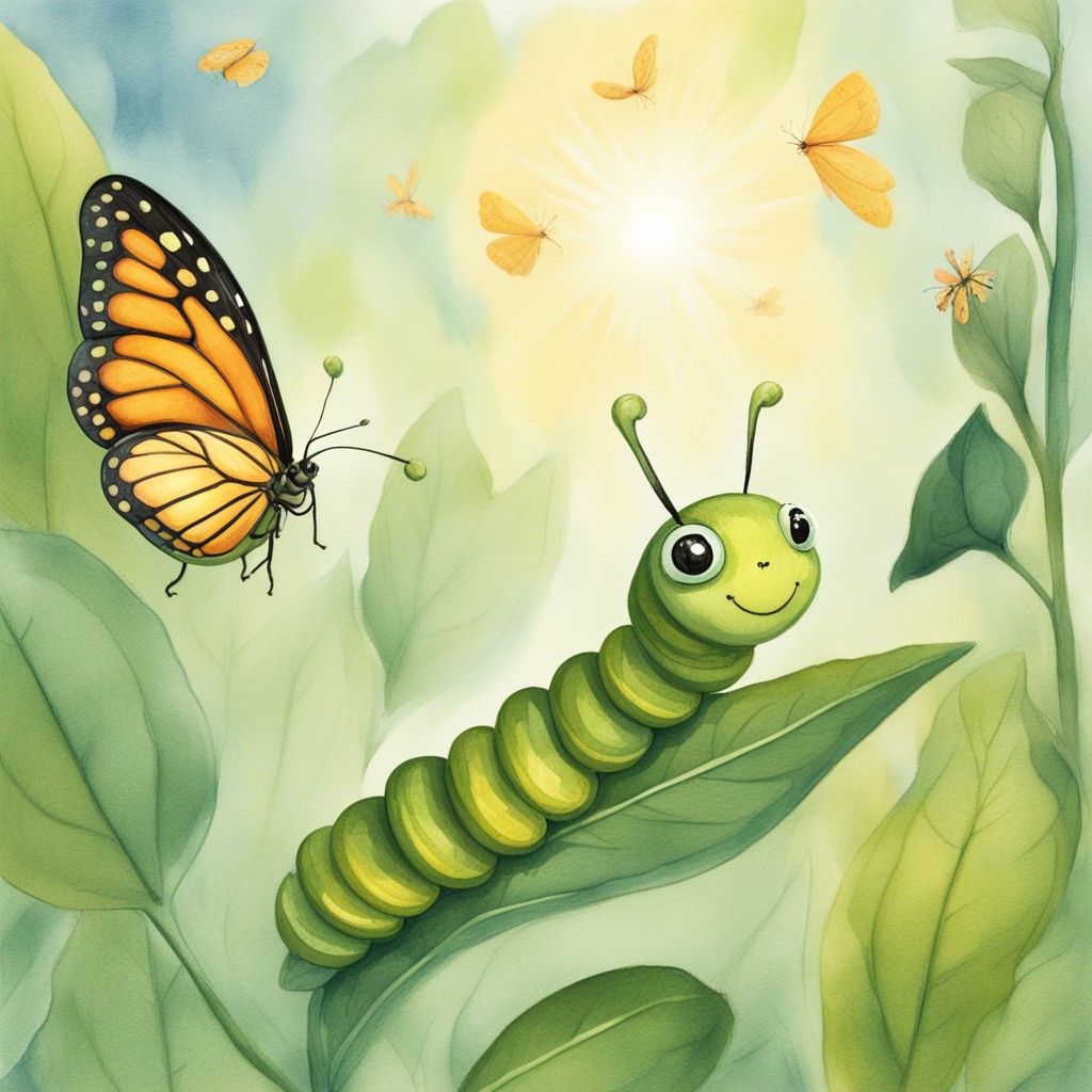 The Caterpillar’s Garden Dream: A Story About Patience