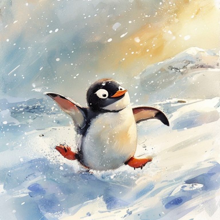 The Penguin Who Would Not Quit: A Story About Perseverance