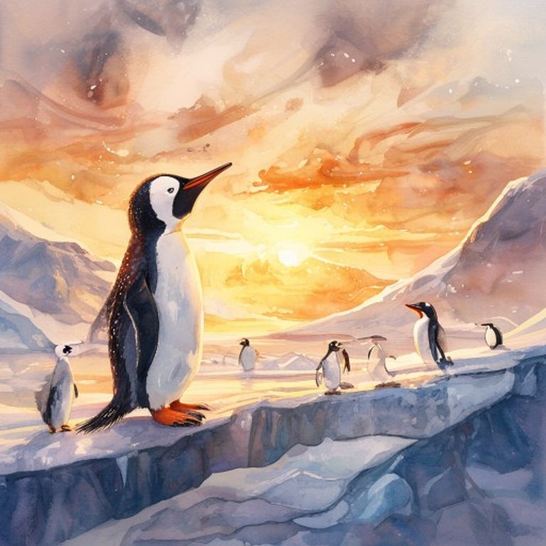 The Penguin Who Learned to Sing: A Story About Perseverance