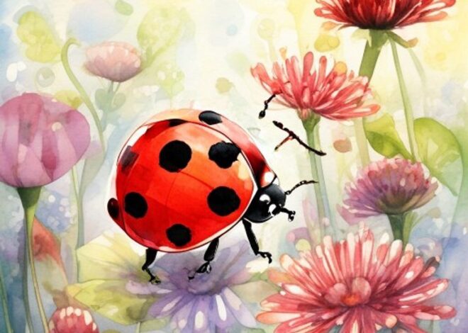 The Ladybug Who Learned to Glide: A Story About Perseverance