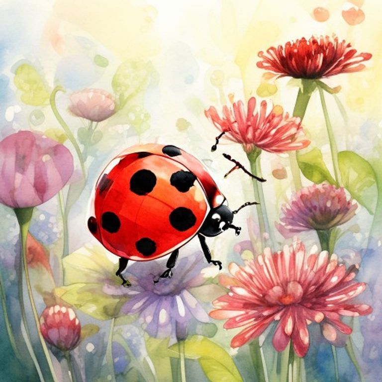 The Ladybug Who Learned to Glide: A Story About Perseverance
