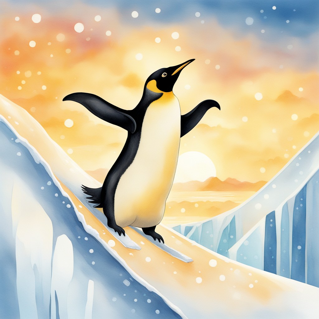 Penny's triumphant landing