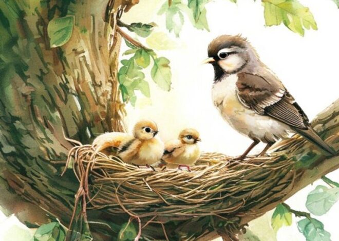 The Little Sparrow Who Kept Watch: A Story About Responsibility