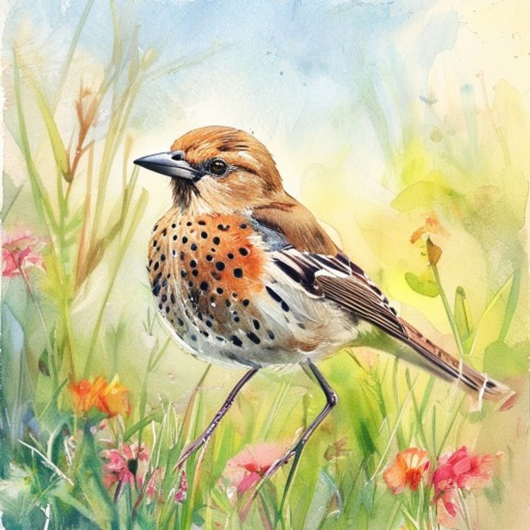 The Thrush Who Found a Rabbit: A Story About Responsibility