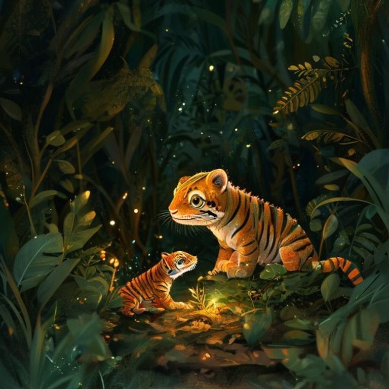 The Chameleon Who Glowed Too Slowly: A Story About Self-Confidence