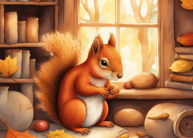The Squirrel’s Winter Gift: A Story About Gratitude