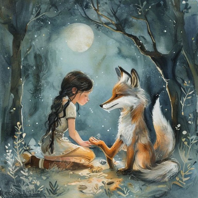 The Fox Who Chose to Stay: A Story About Trust