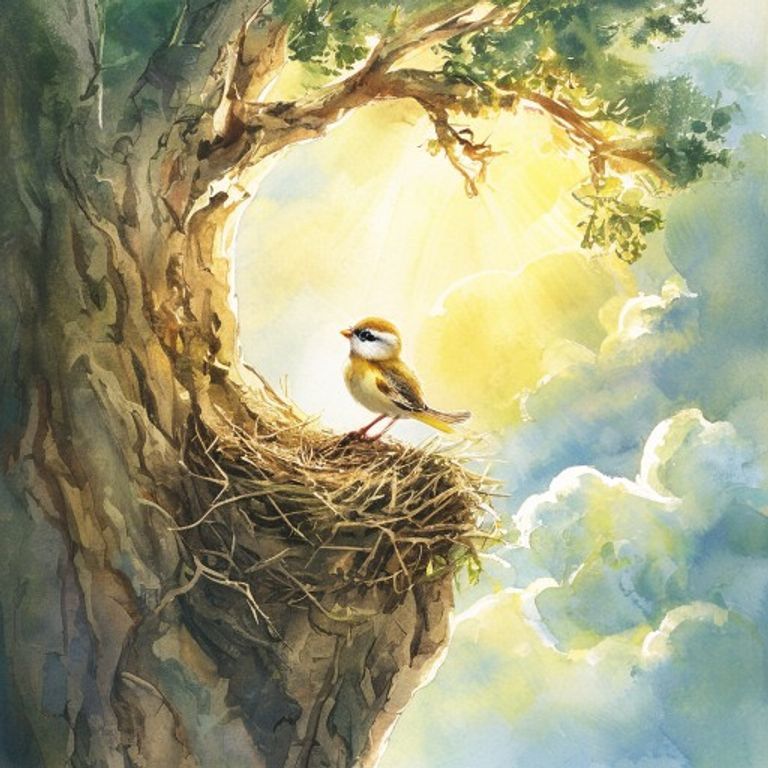 The Sparrow Who Trusted the Wind: A Story About Trust