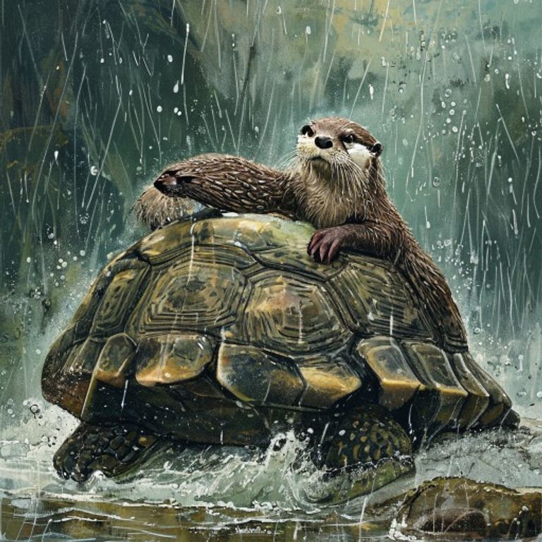 The Otter Who Trusted the River: A Story About Trust