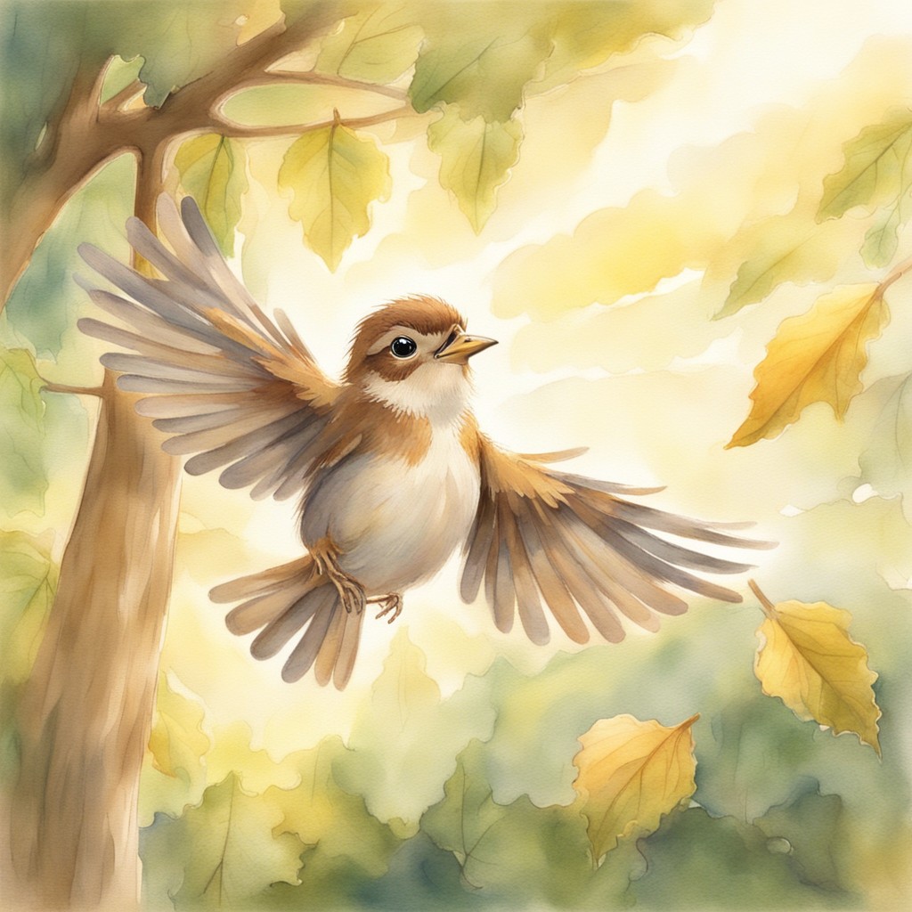 The Sparrow Who Learned to Fly: A Story About Trust