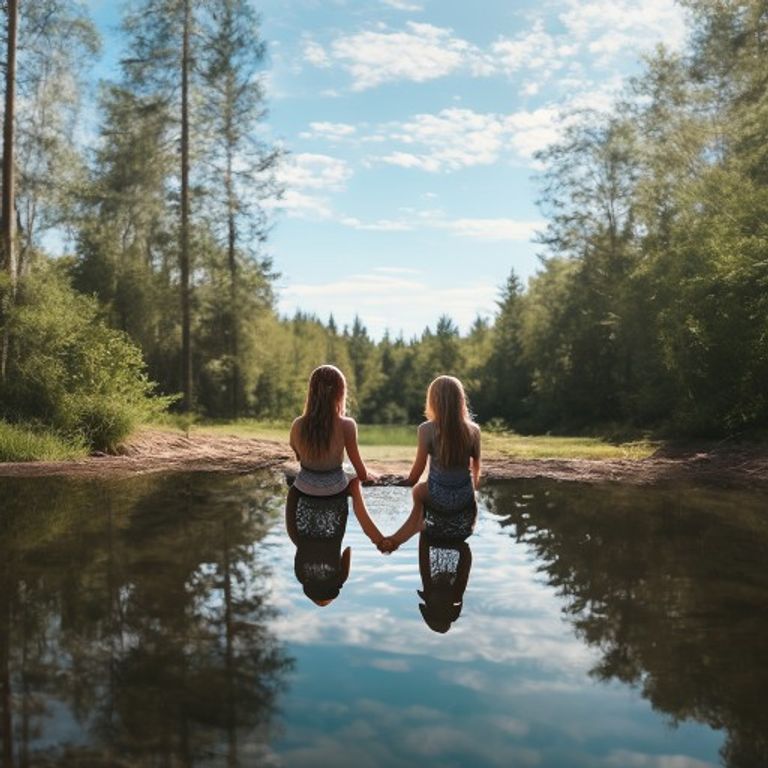 Eva and Mia: The Mirror Maze and the Honest Path – A Story About Integrity